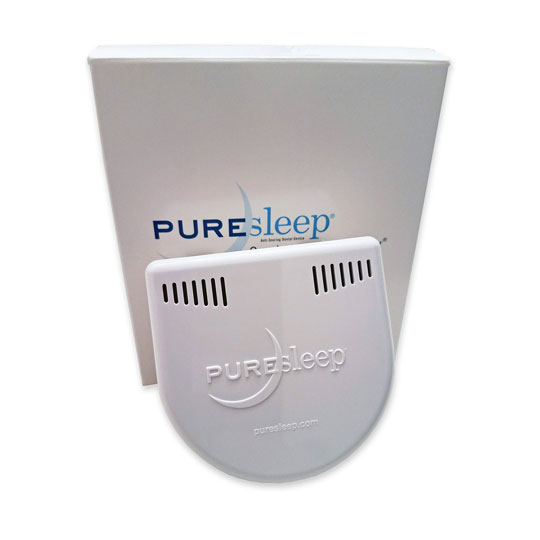 PureSleep anti-snoring mouthpiece, an FDA-cleared mandibular advancement device.